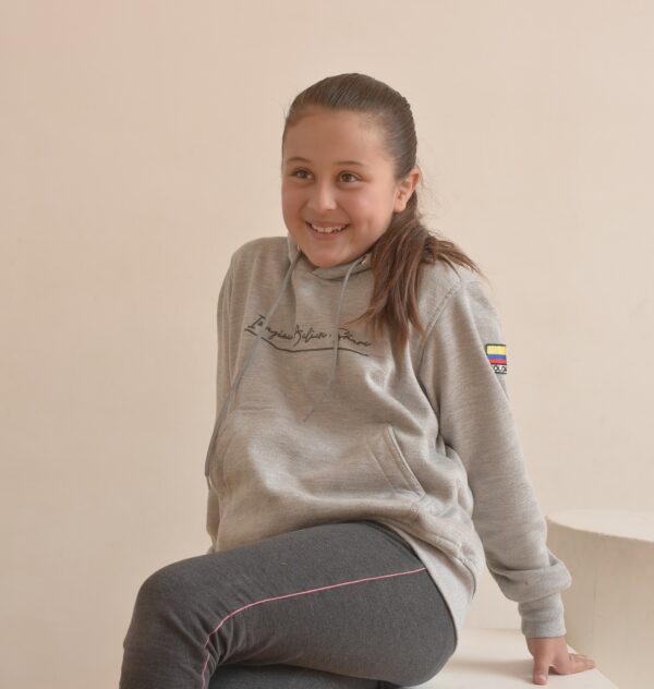 Hoodie Imagine Believe Share - Imagen 3