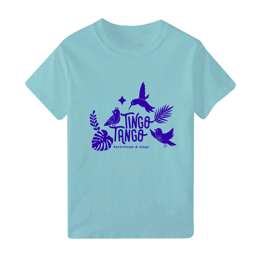 Camiseta Tingo Tango Azul – Celeste – Morado