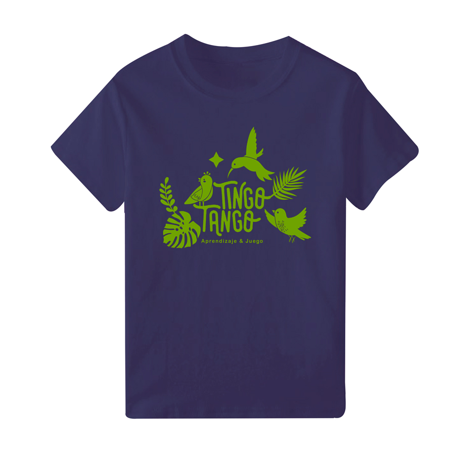 Camiseta Tingo Tango Morado – Verde