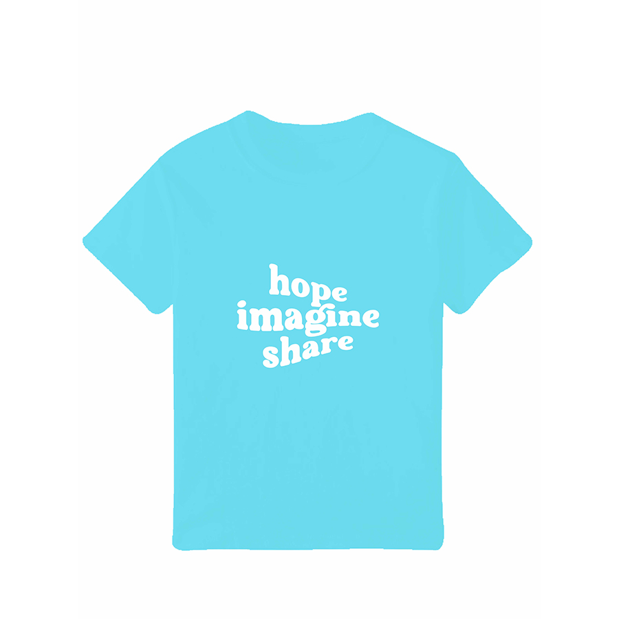 Camiseta Aguamarina Hope imagine share