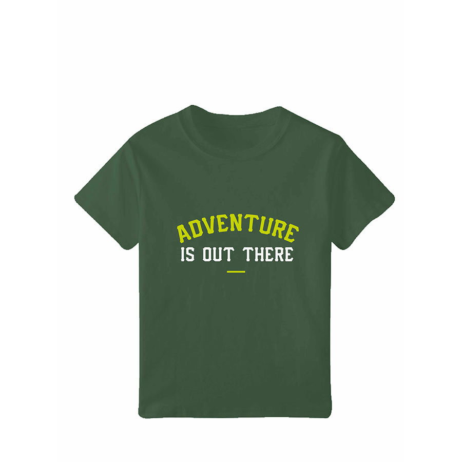 Camiseta Verde Oliva Adventure is out there