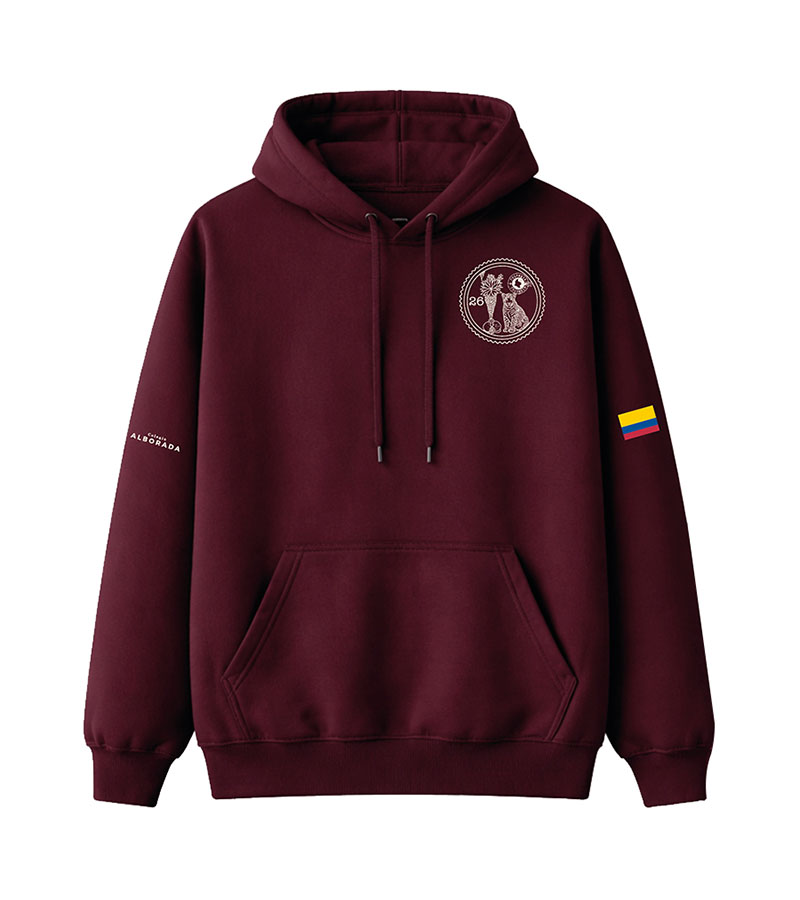 Hoodie Vinotinto